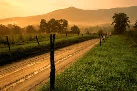 I followed him for miles down a lonely stretch of country road, wondering if he'd caught on that I was following him (image licensed by Colleen Collins)