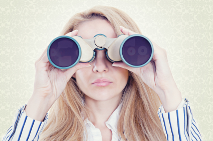When on a mobile surveillance, a PI keeps certain items handy, such as a camera, binoculars, change of attire (image licensed by Colleen Collins)