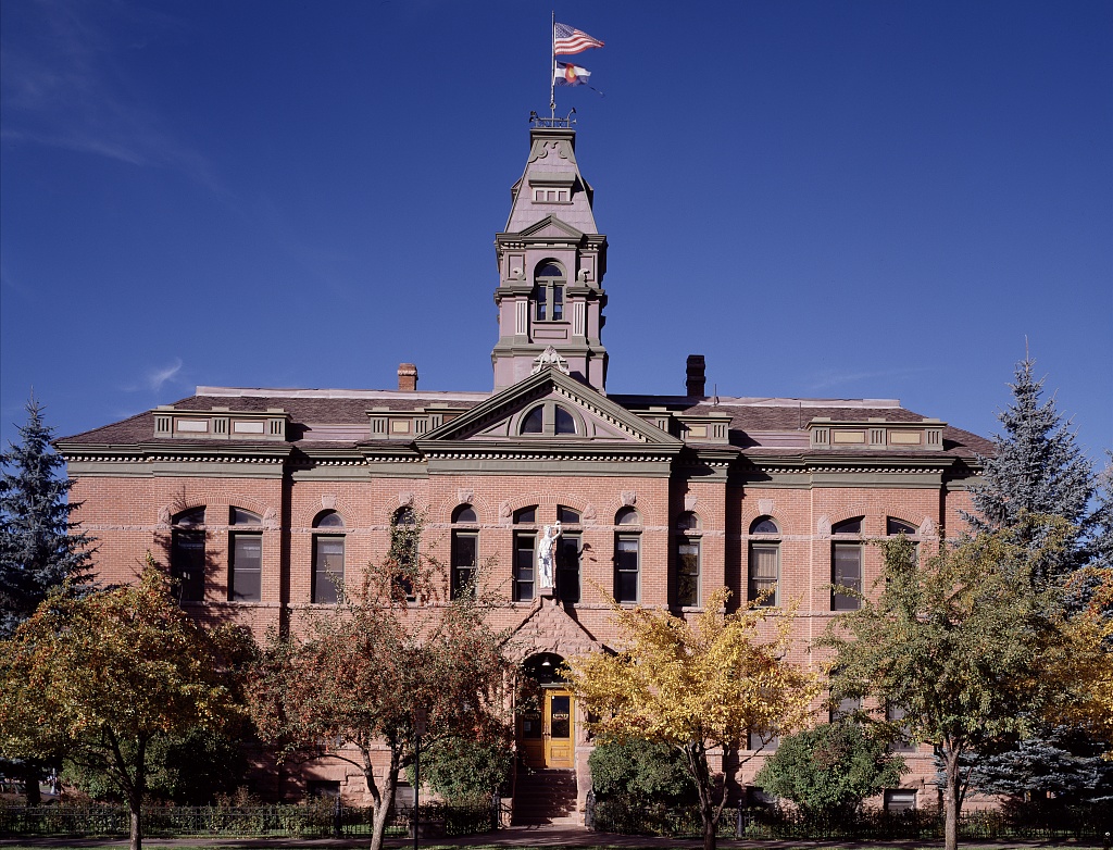 Pitkin County Courthouse, Aspen, CO, photo by Carol Highsmith (image is in the public domain)
