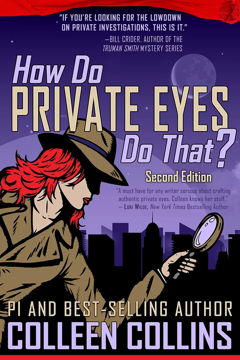 Book Cover How Do Private Eyes Do That? by Colleen Collins (image is copyrighted)
