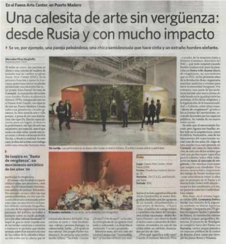 Clarin | 21 de Mayo de 2014 