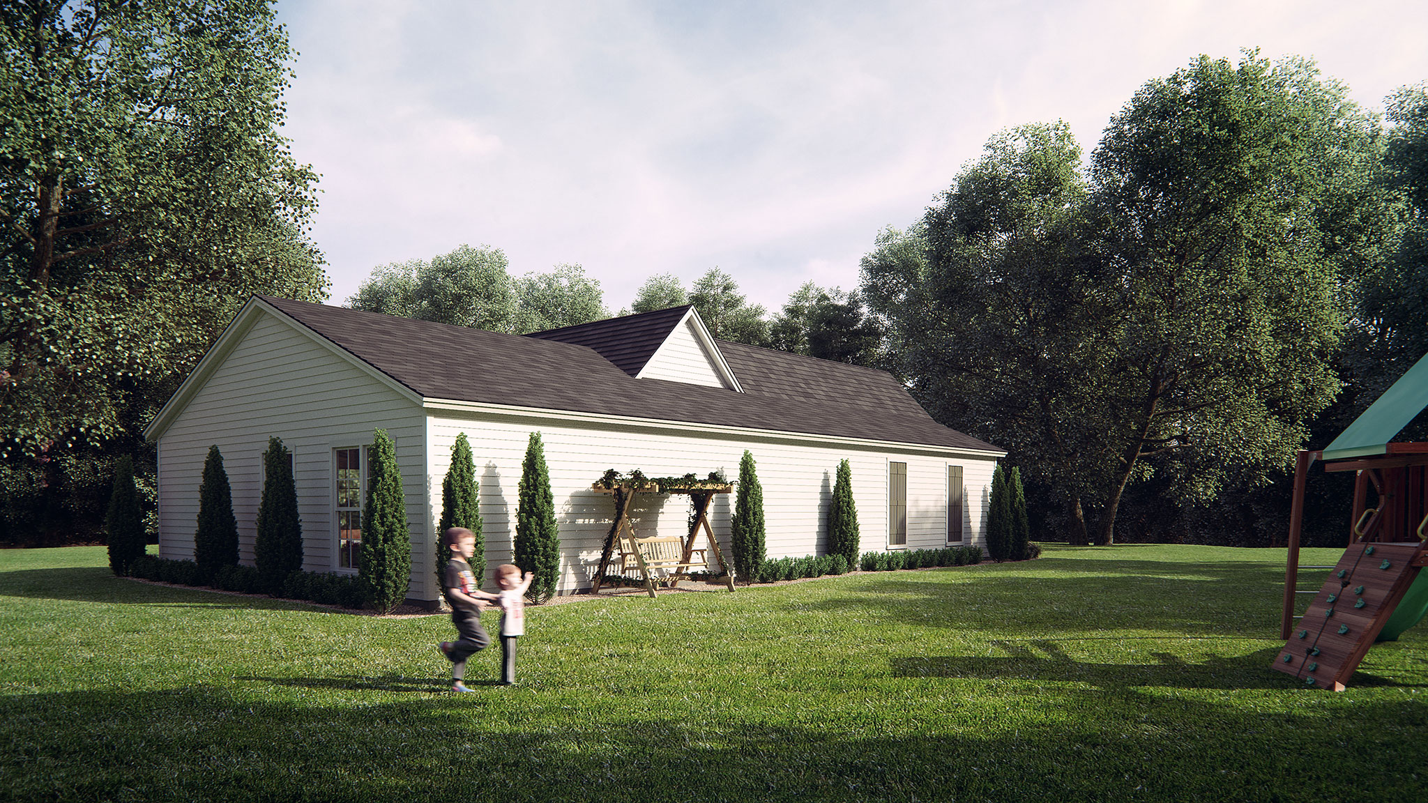 Country Cottage Rendering