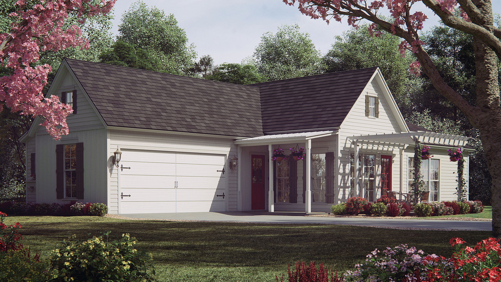 Country Cottage Rendering