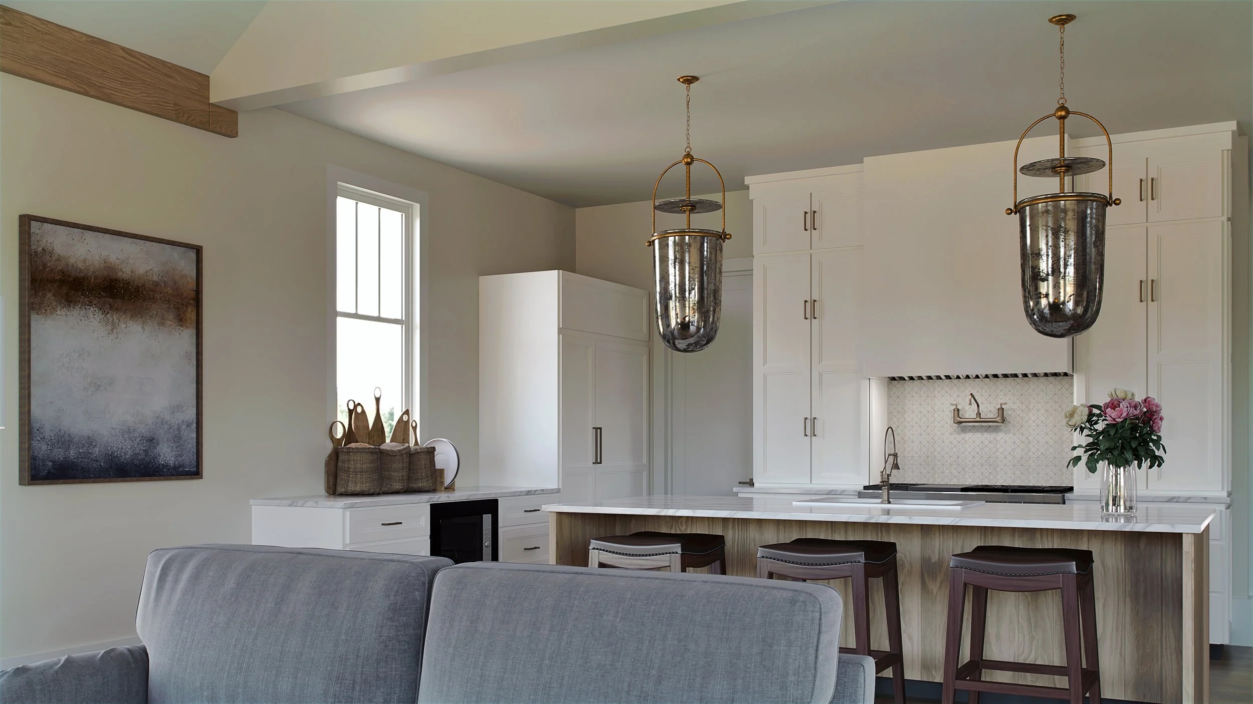 Photoreal Kitchen Rendering That Brings Your Pre-Construction Listing to Life