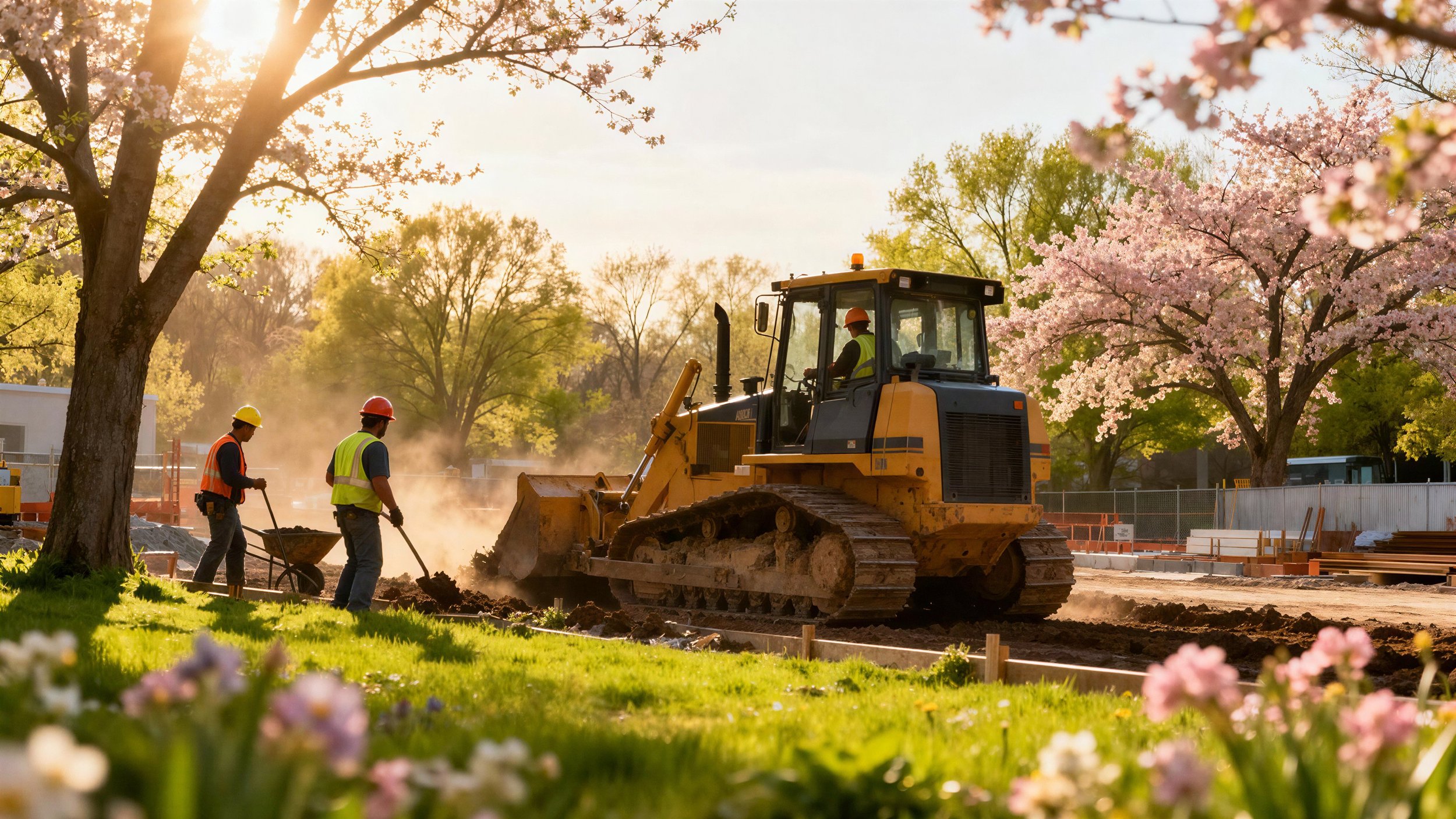 When is a good time to get your architectural renderings scheduled for Spring marking?