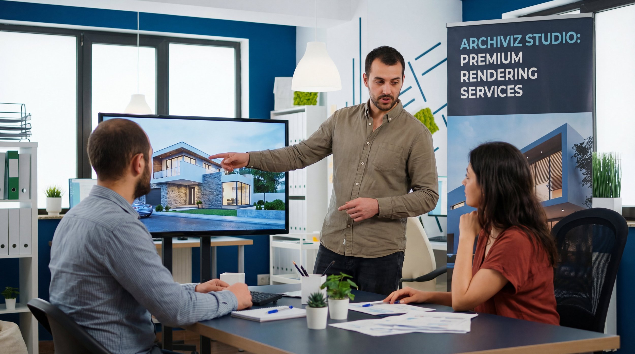 Competitive world of architectural visualization