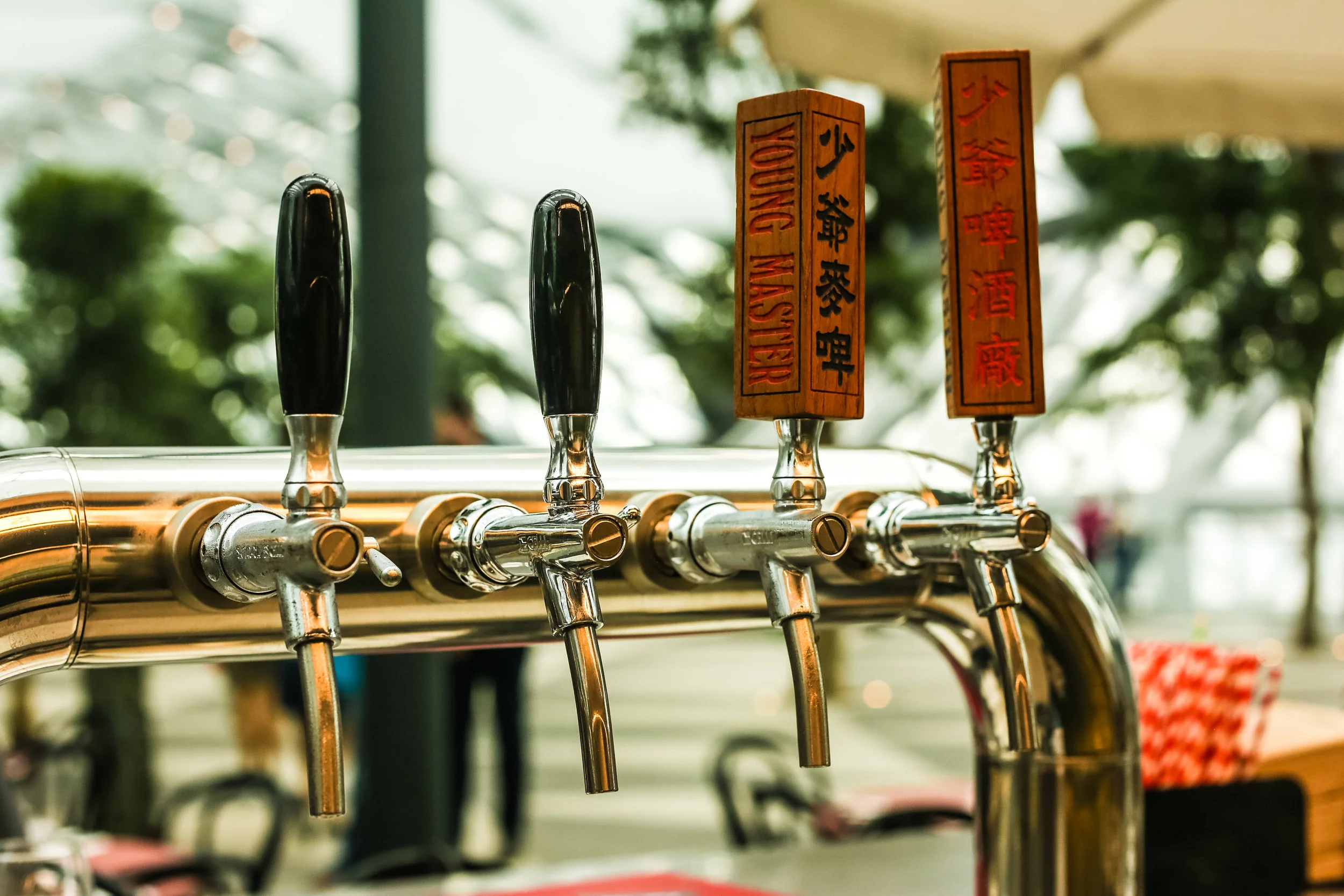 Tanuki Raw Jewel Changi Beer Taps.jpg