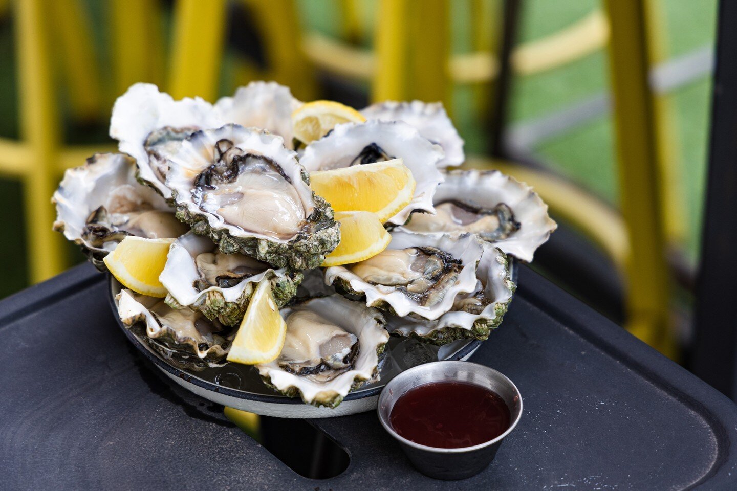 Oyster delight! Best experienced during our Daily Happy Hour! Available at all our outlets! See you there! 🤩 Find details at http://tanukiraw.com/happy-hour.

 #sgfoodies #sgdining #sgrestaurants #japanesefood #oysters #happyhour