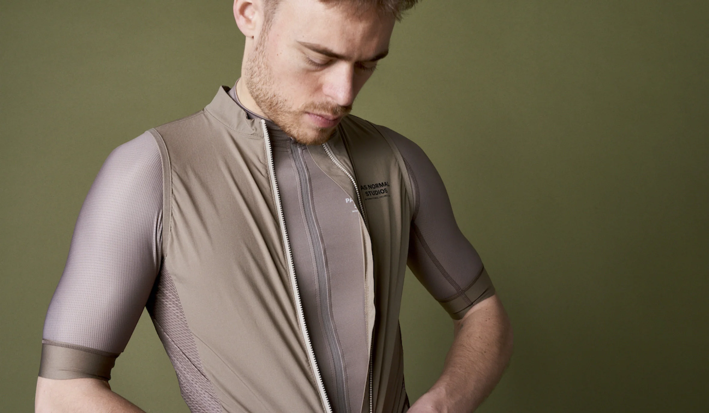 Stow Away Gilet Beige Men 