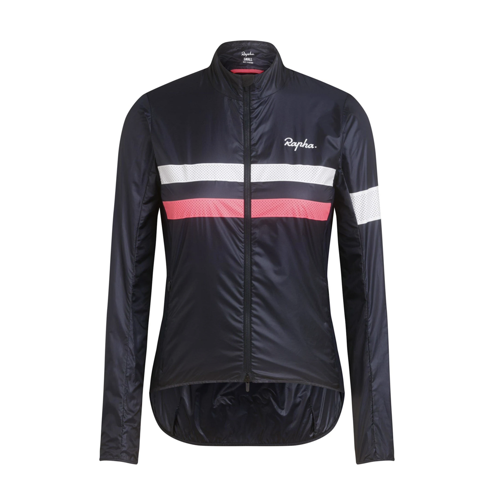 RAPHA Brevet Wind Jacket Dark Navy/High 