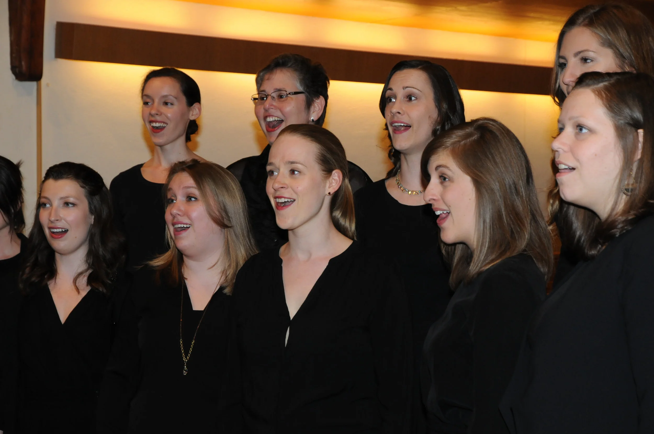 Cantala standing tall to sing 
