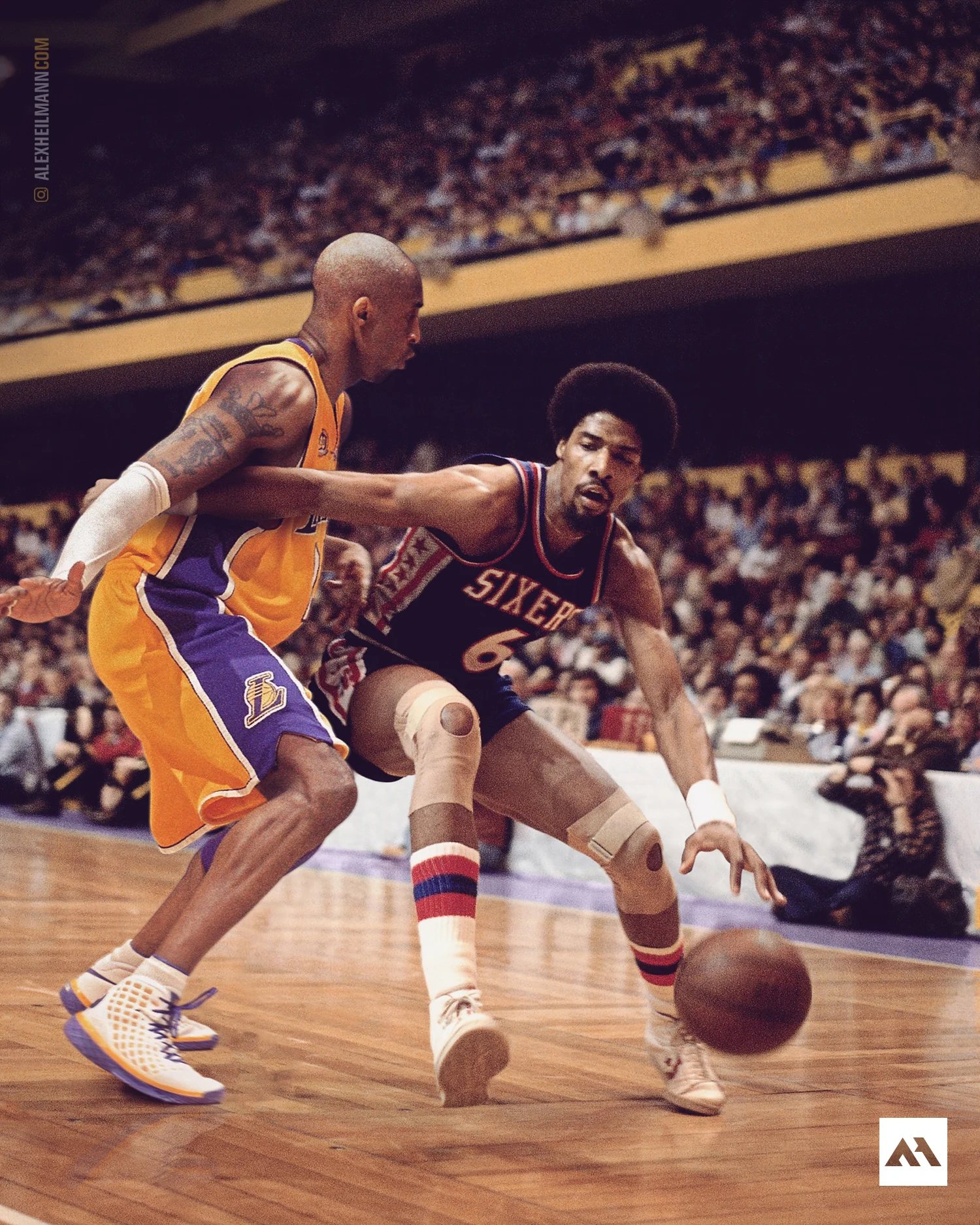 Dr. Julius Erving v Kobe Bryant 