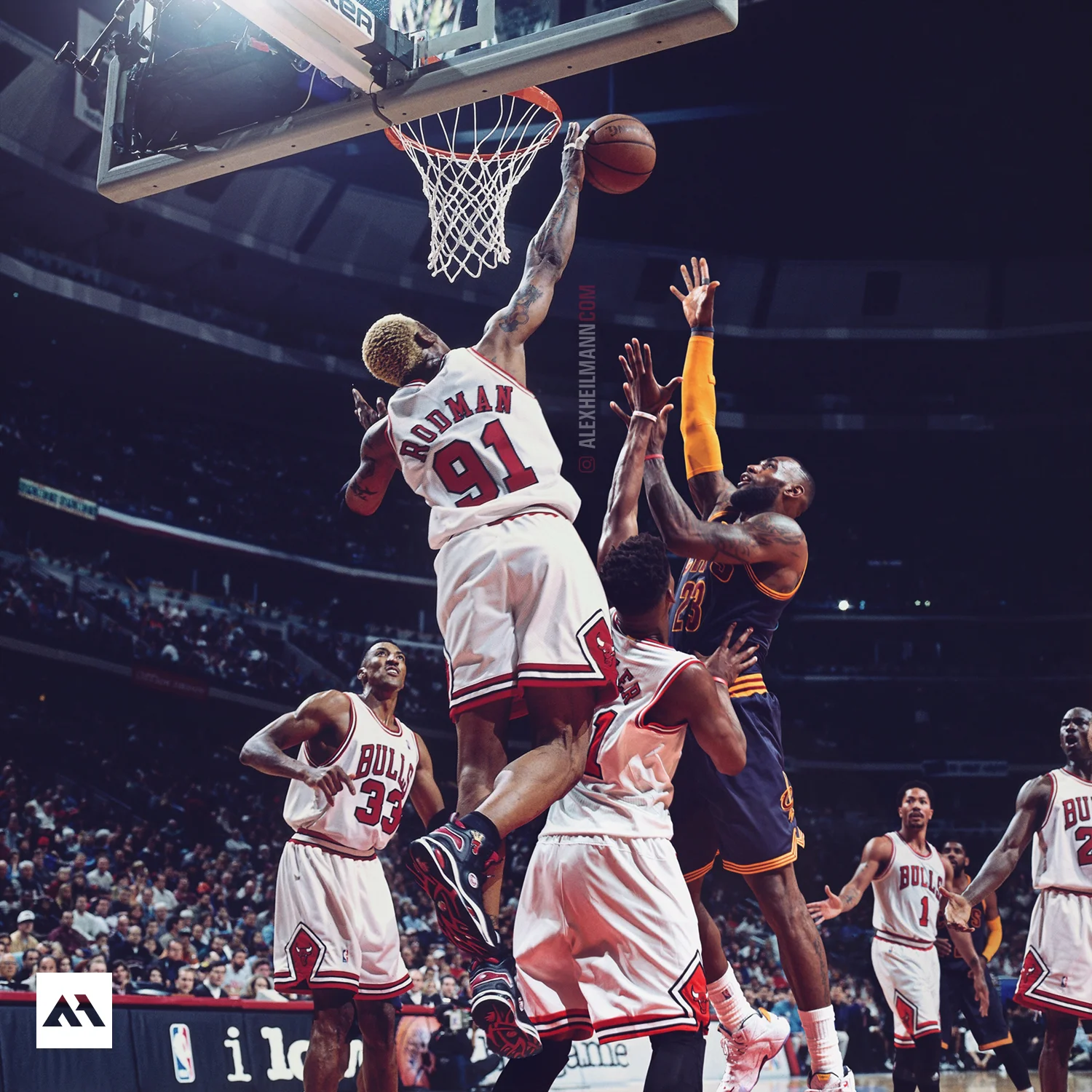  LeBron James v All-Time Bulls 