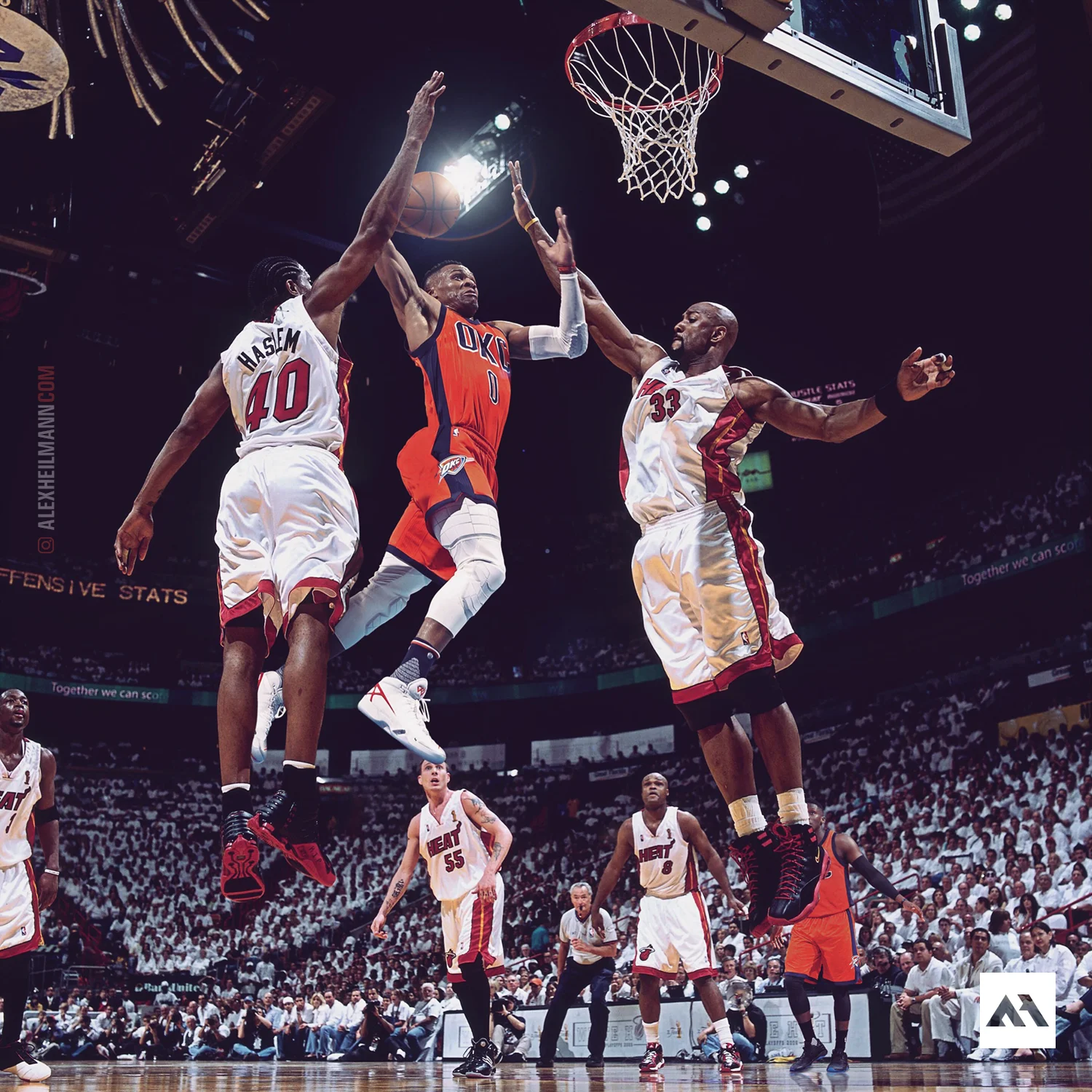  Russell Westbrook v Championship Heat 