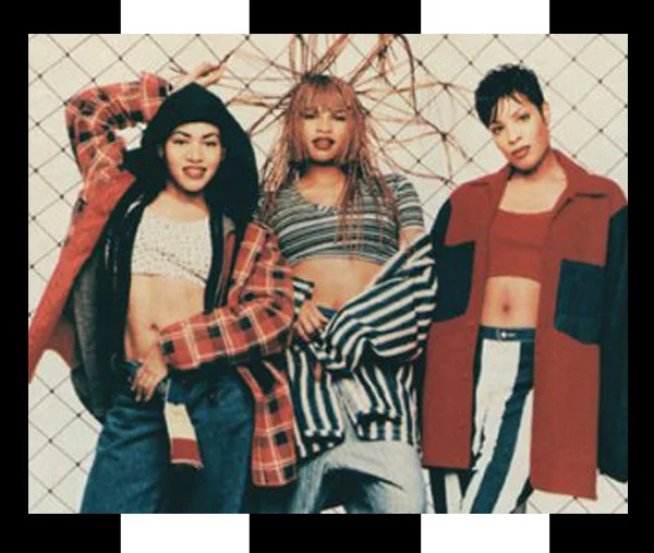 Bold stripes for spring '13? Let's see how Salt n Peppa did it way back when