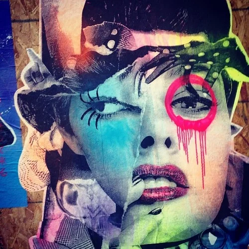 DAIN street art, TriBeCa, NYC, Photo by Kari Hansbarger
