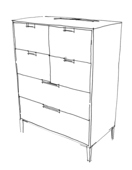 panda dresser