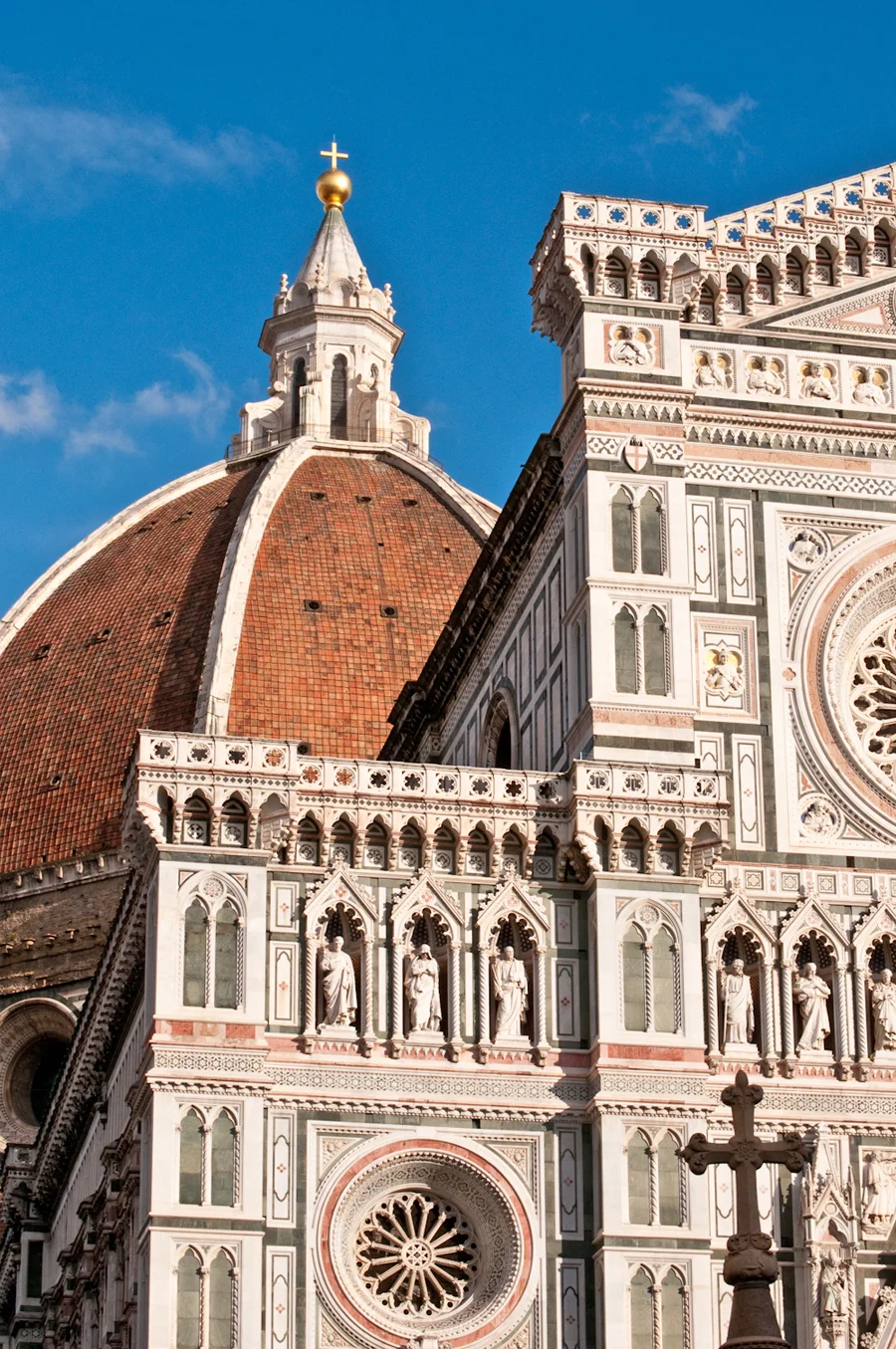 Brunelleschi’s masonry dome, still the tallest building in Florence.