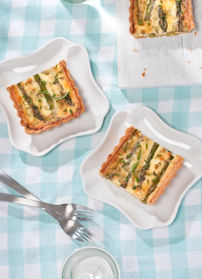 Asparagus Goat Cheese Tart — Beth Dunham