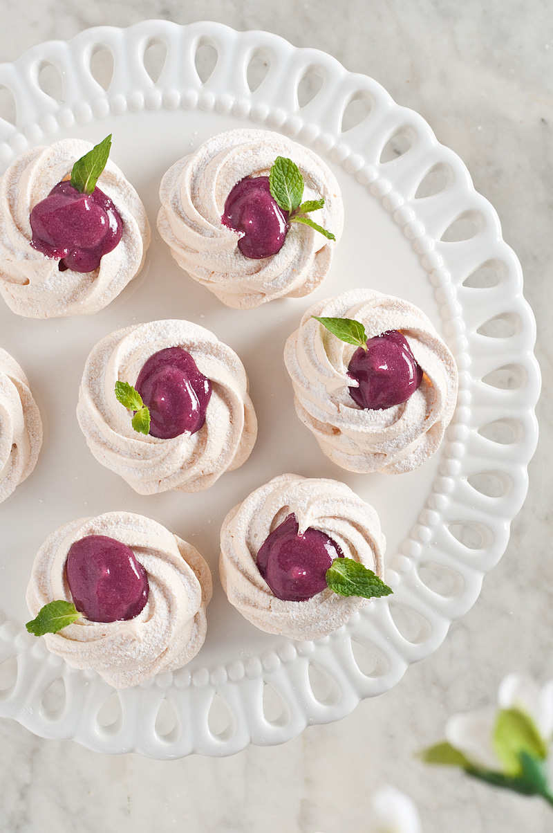 Blueberry Meringue Kisses — Beth Dunham