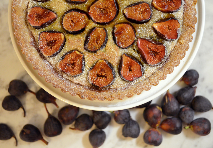 FIG PISTACHIO FRANGIPANE TART