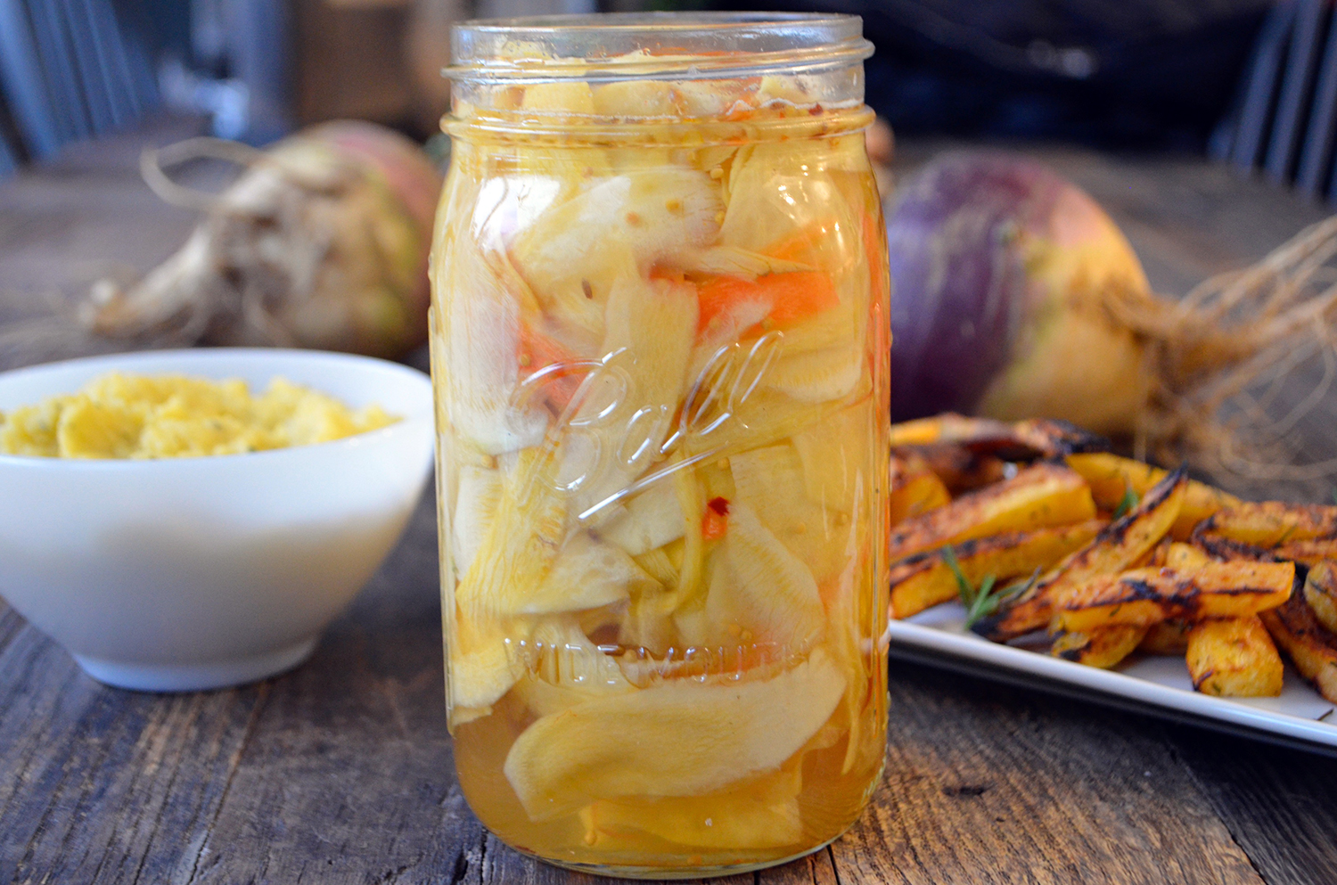 Pickled Rutabaga