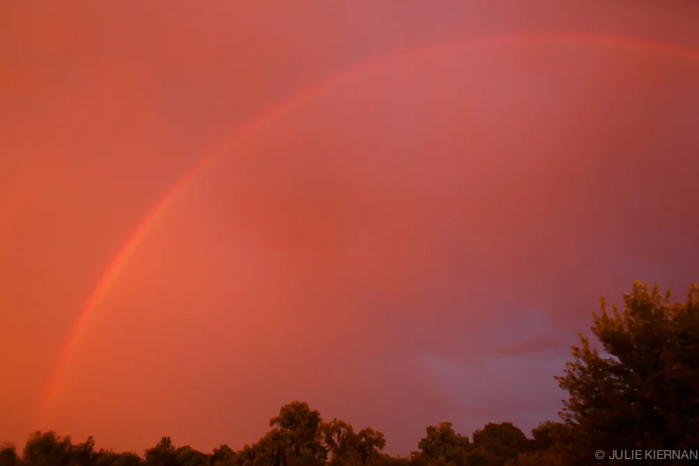 49:2 Orange Sky and Rainbow