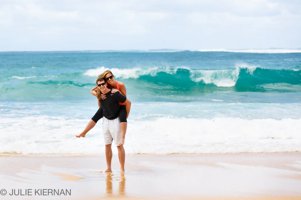 52.2.27 Mosaic Kelly and Chase at Tunnels Beach, Kauai