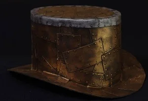 Rub N' Buff on Top Hat