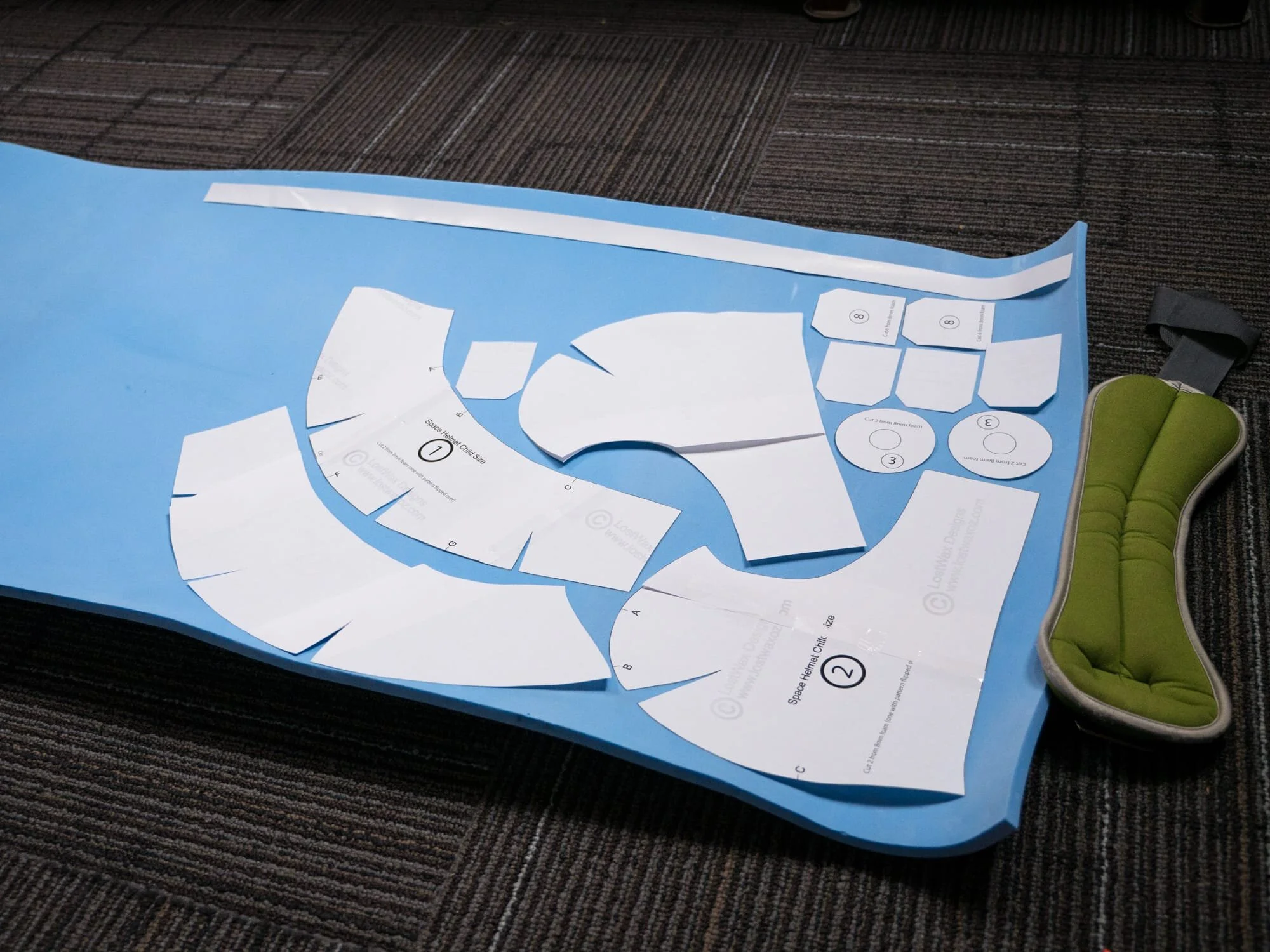 DIY Space Helmet with Template — Lost Wax