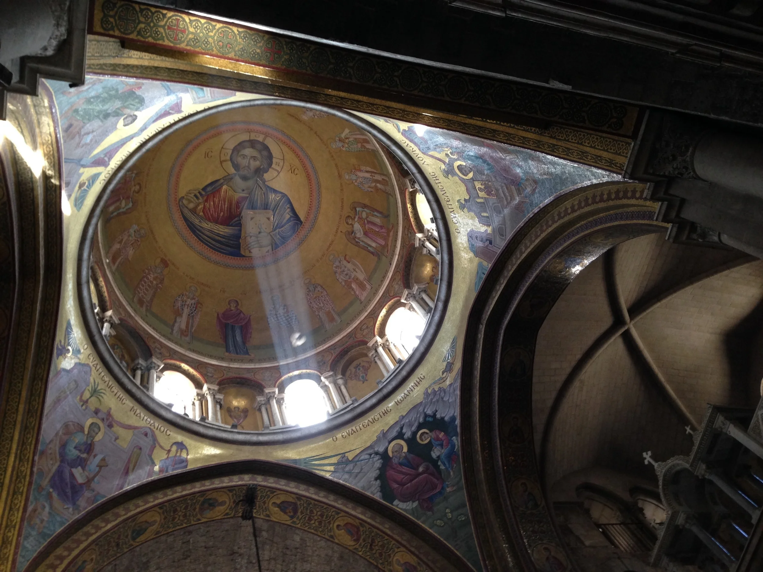 Trinity in the Church of the Holy Sepulchre