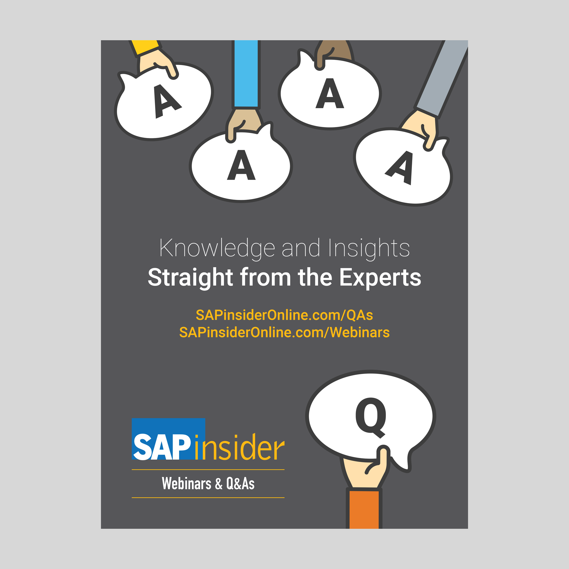 Webinars & Q&As Ad