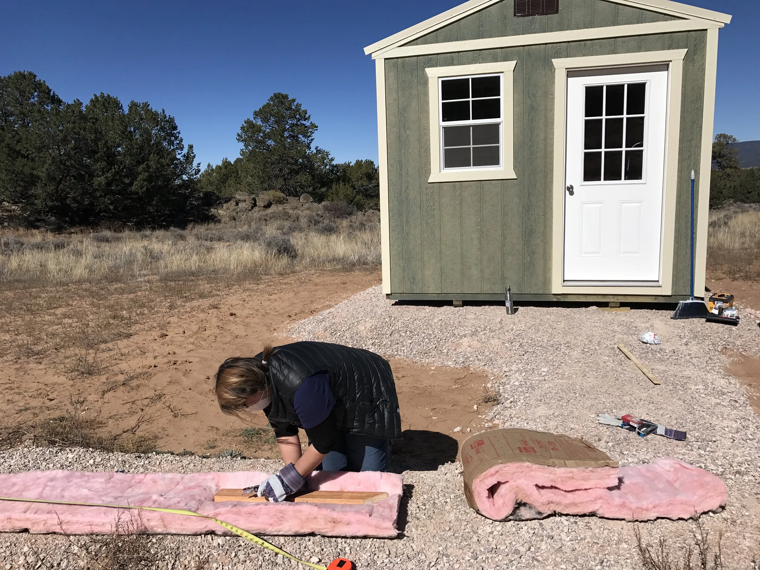 Insulation, drywall, and painting-- oh my!