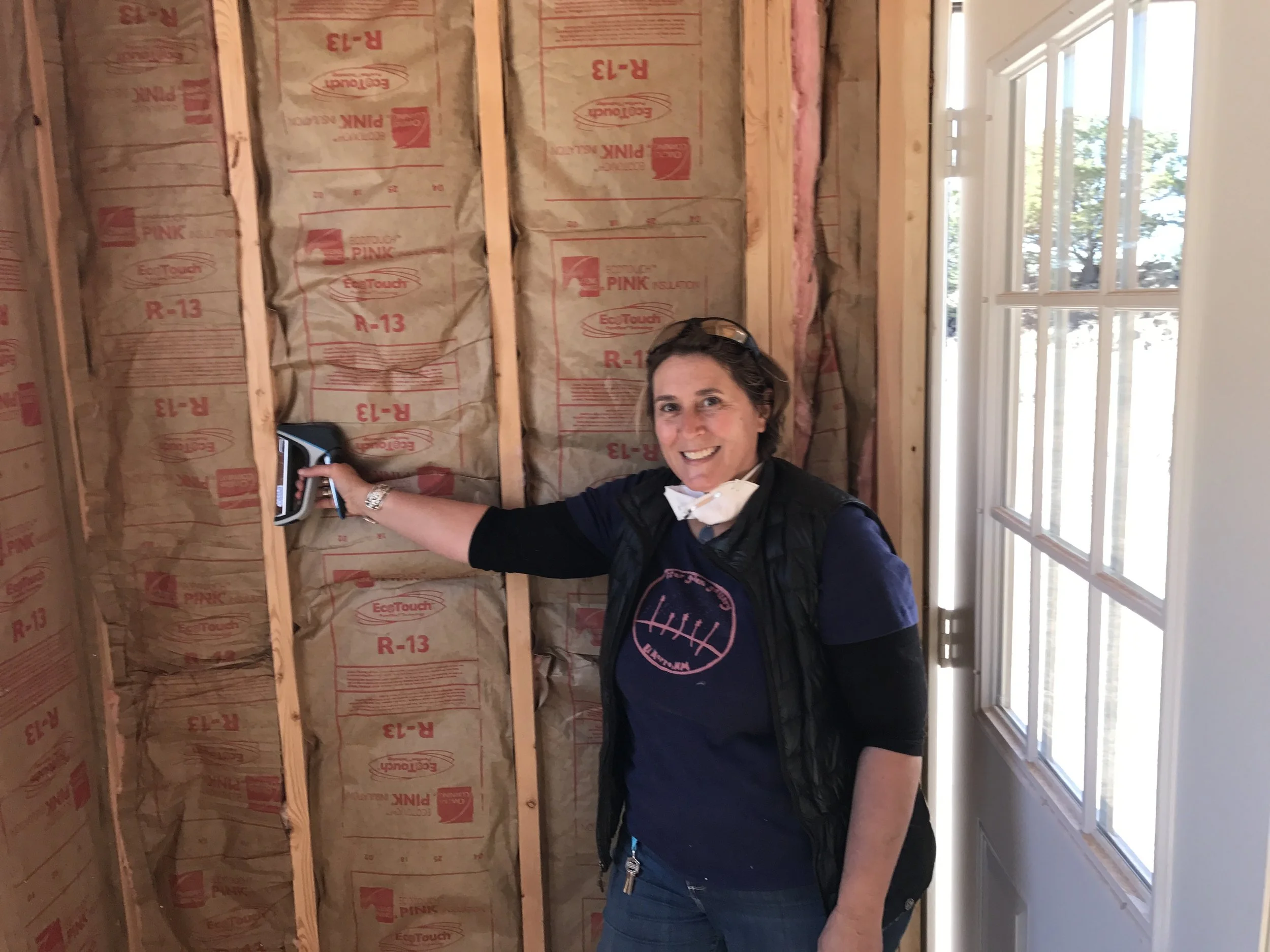 Insulation all done!