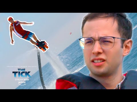 Normal Dude Flies A JetPack On Water