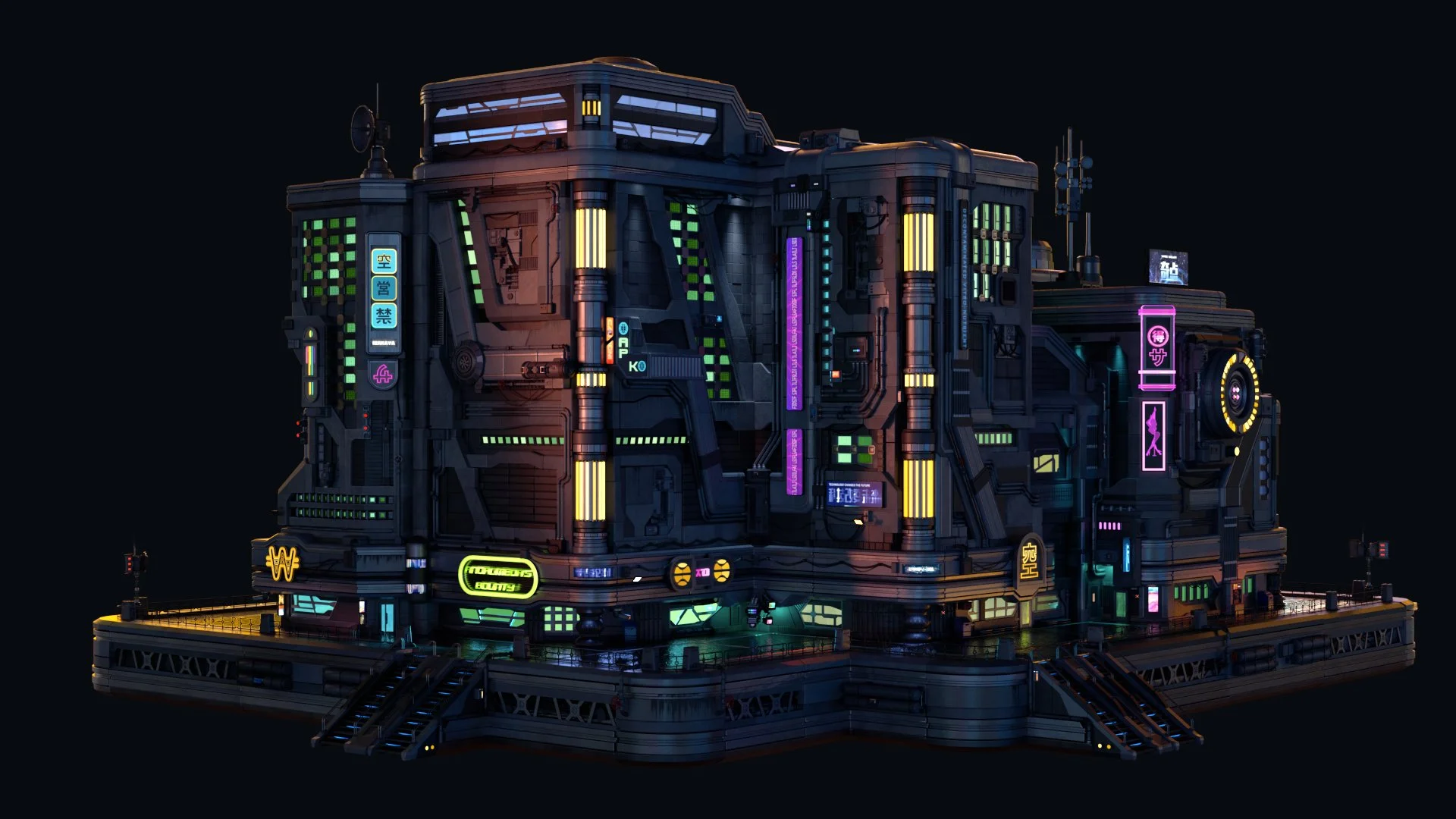 Concept, Model, Texture, and Lookdev