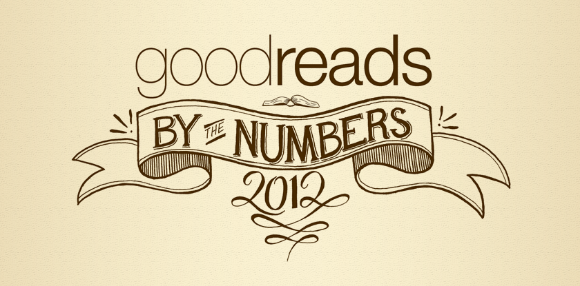 Goodreads by the Numbers: 2012 Banner created for Infographic