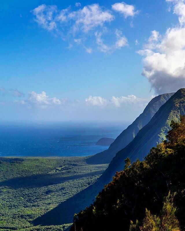 Kalaupapa means the flat plain - These are some of the highest sea cliffs in the world