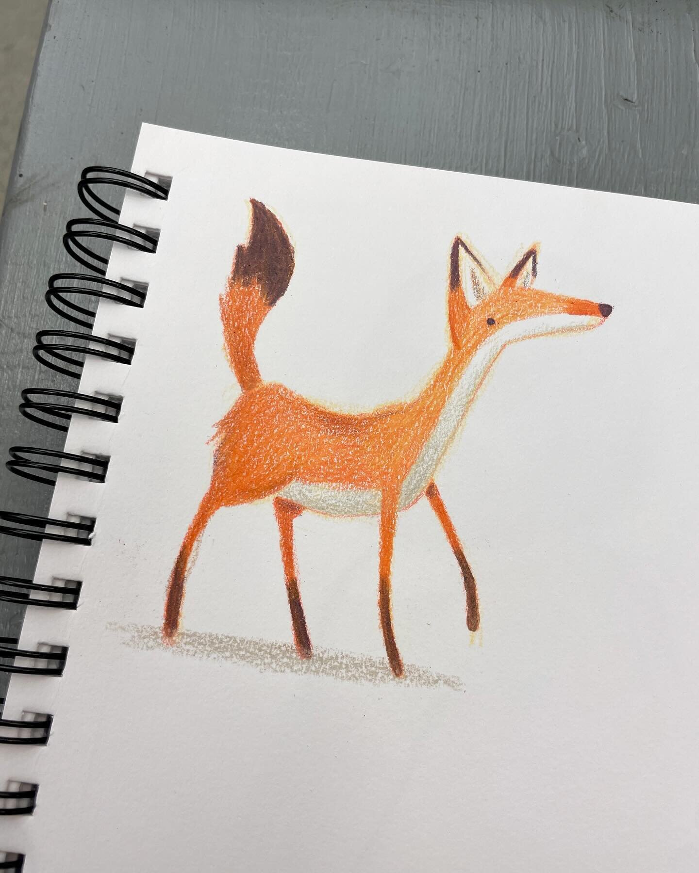 A few of this weeks foxes for the #100daydrawing2023 challenge. We are on day 57 (I think, honestly I&rsquo;m losing count) and yes, I am mildly sick of drawing foxes... but I think that&rsquo;s good, this is when the good stuff is supposed to happen