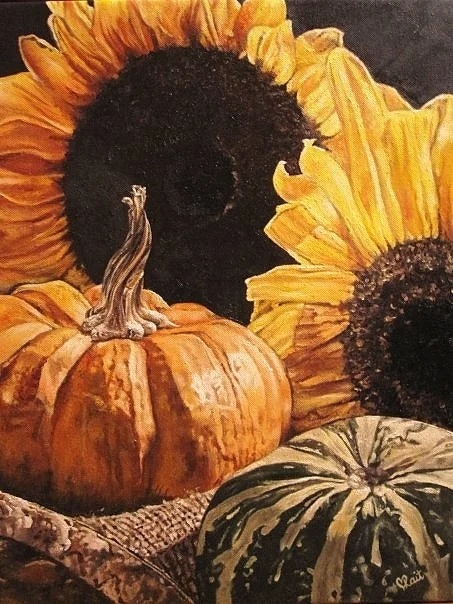 Flowers, Pumpkins, and Pies.Oh My!