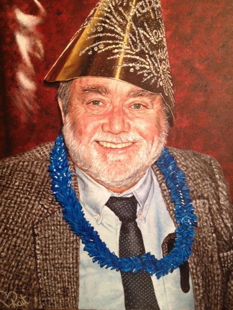 The portrait above is an example of a commissioned work which was given as a surprise gift. A son requested the painting of his deceased grandfather as a gift for his own father. The painting will be passed down for generations.