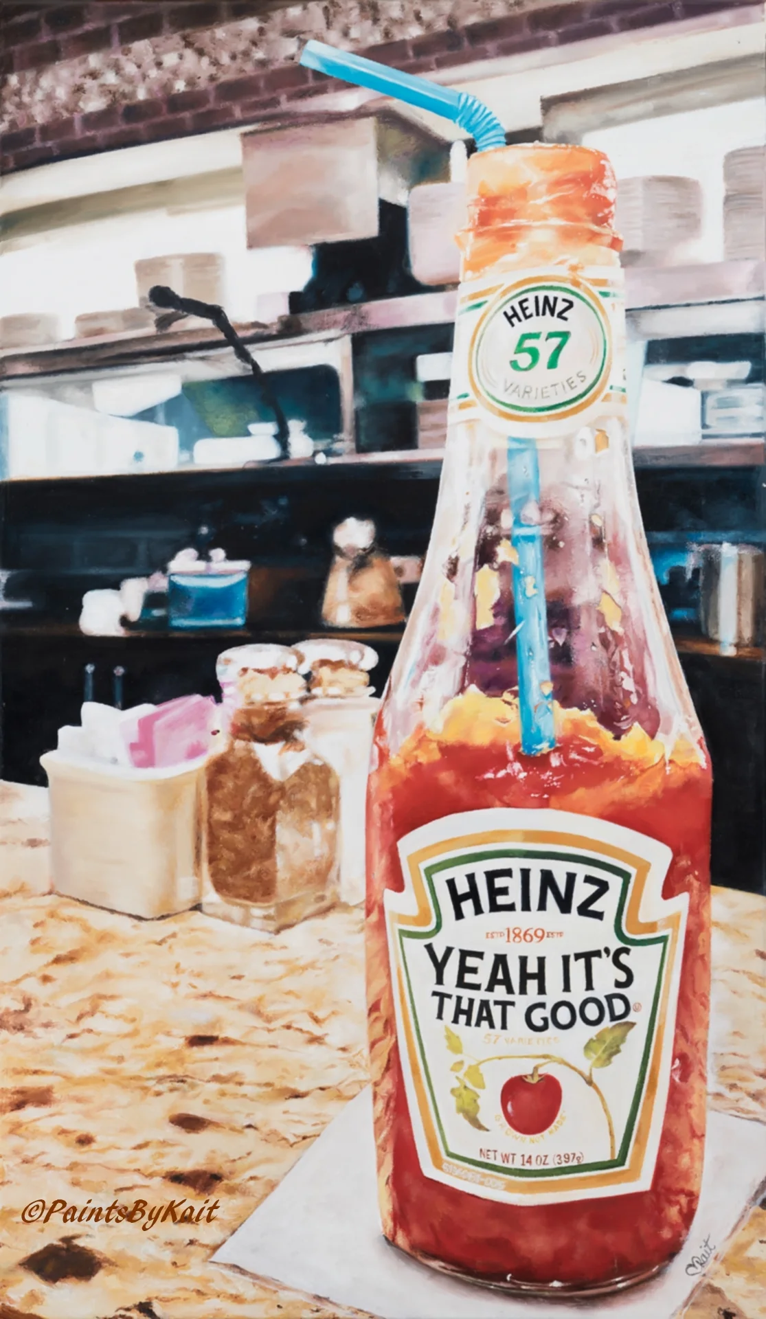 "Yeah It's That Good" Heinz Ketchup Bottle