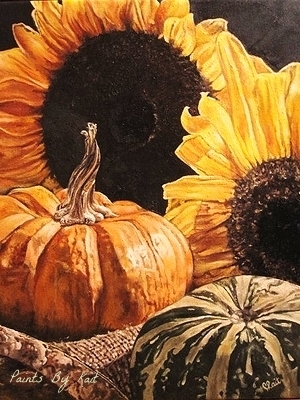 " Flowers Pumpkins and Pies, Oh My!"
