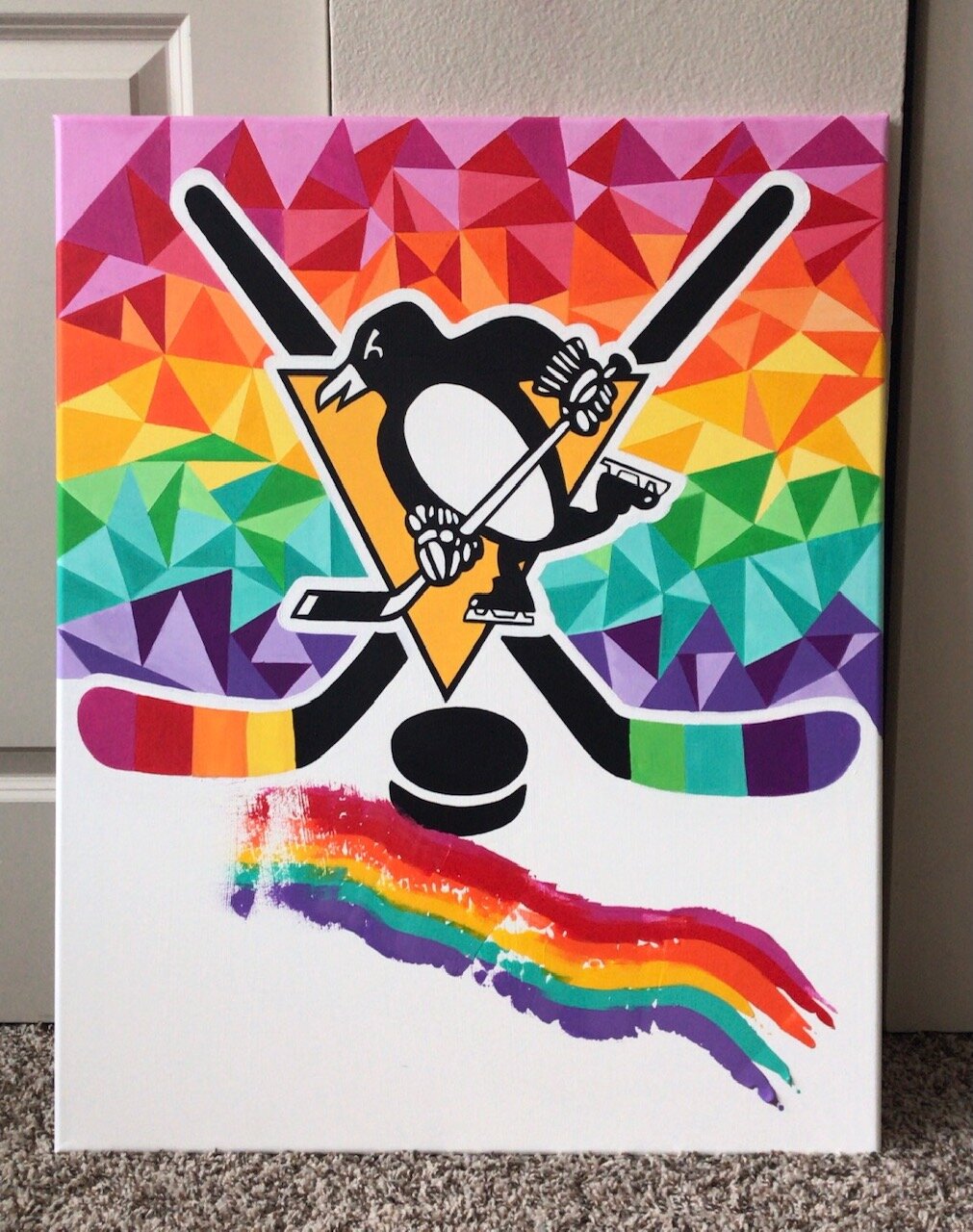 Pittsburgh Penguins by Wishum Gregory – The Black Art Depot