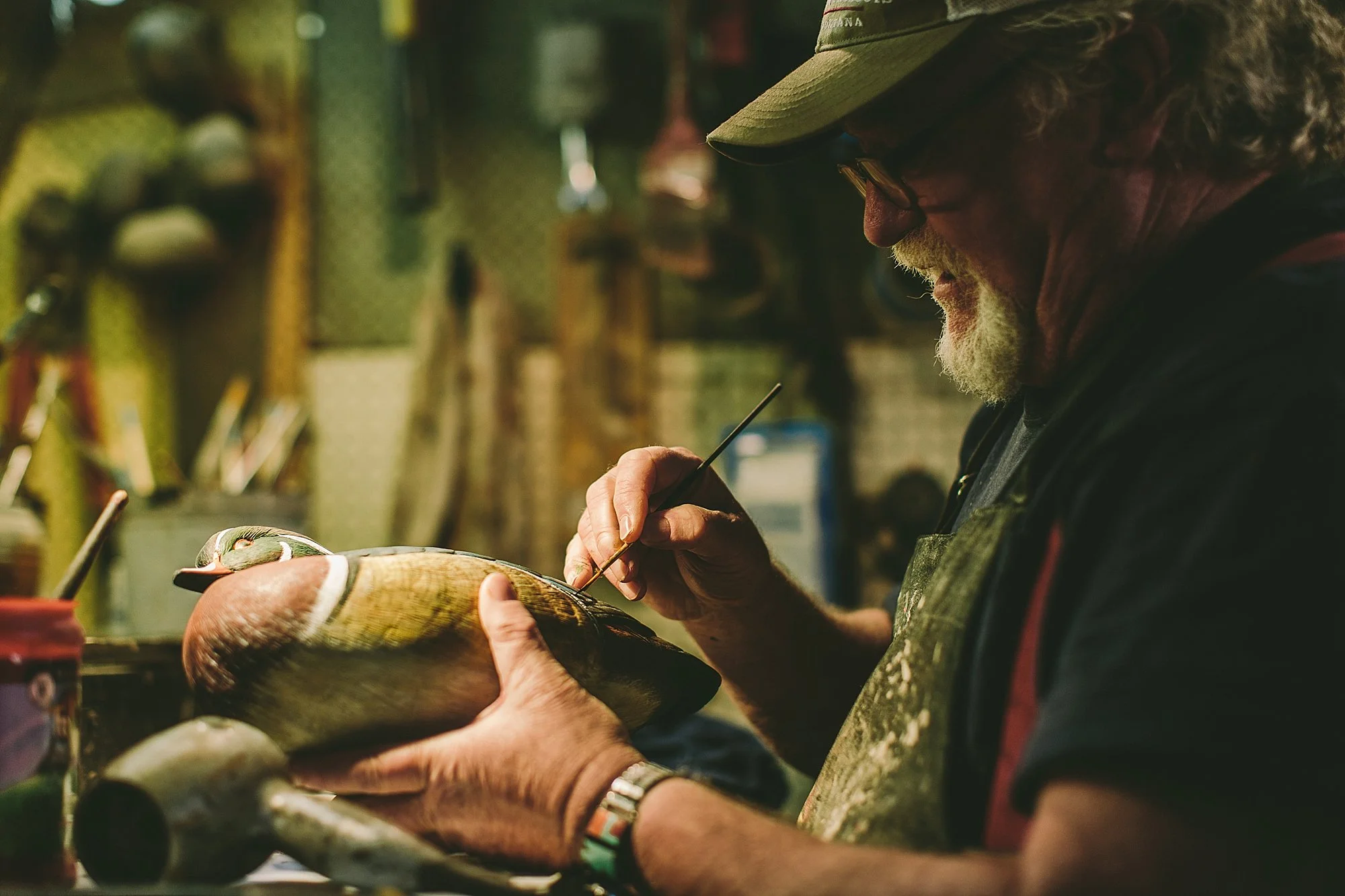 Novo Studio | RD Wilson | Duck Decoys | Arkansas Editorial Photography