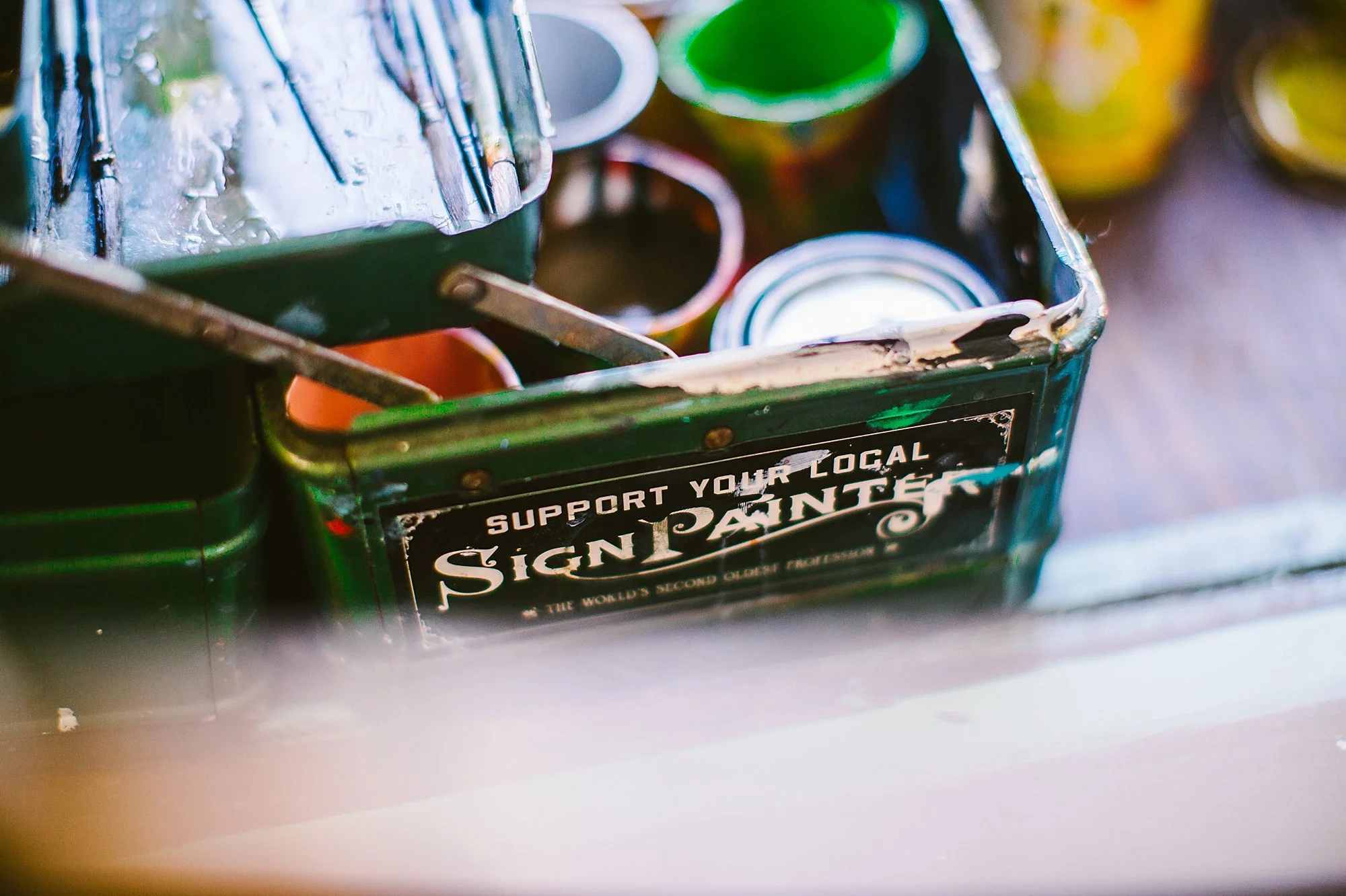 Novo Studio | Olivia Trimble | Sign Painter | Arkansas Editorial Photography