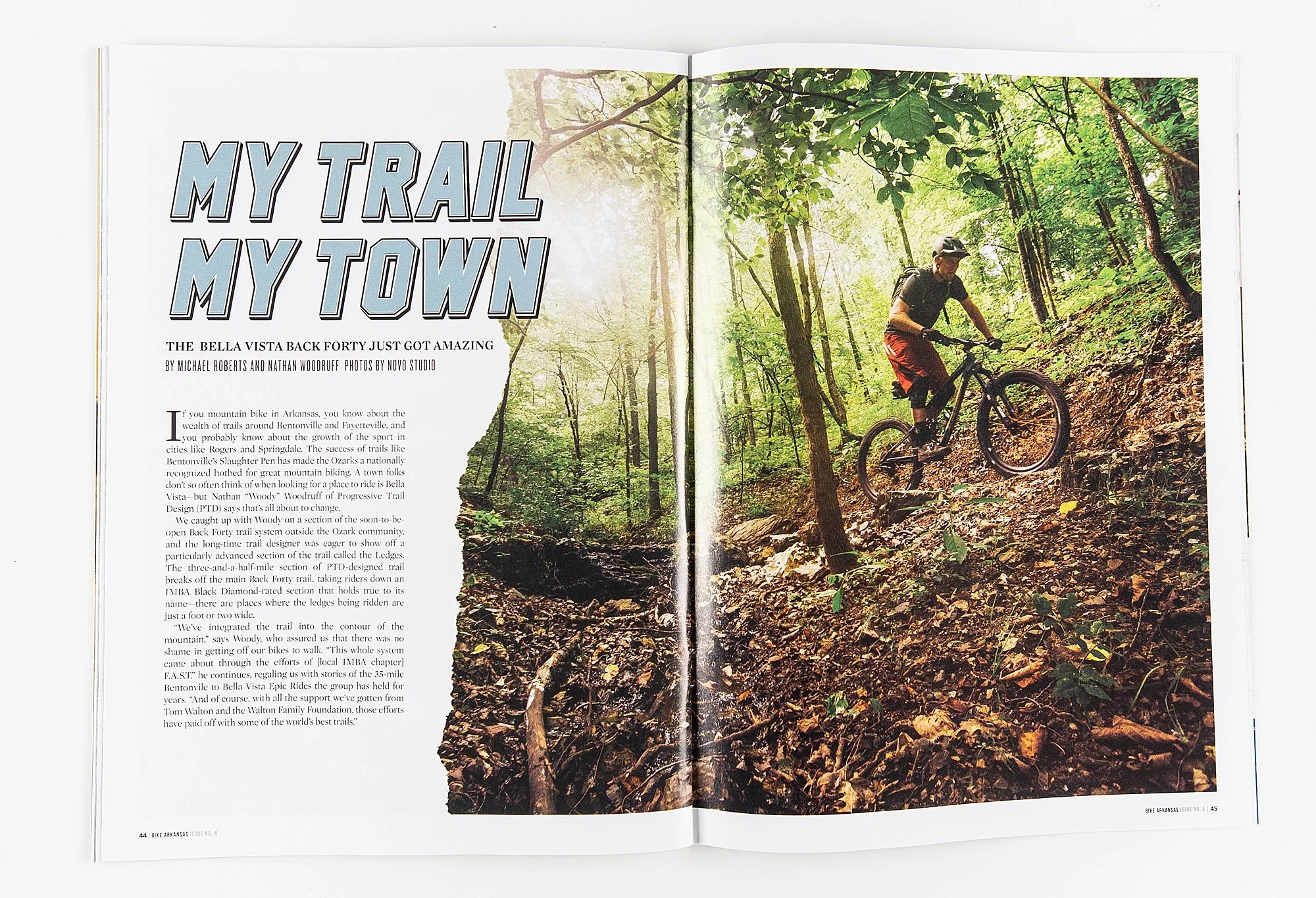 Novo Studio | Bike Arkansas Magazine | Arkansas Wild Magazine | Arkansas Editorial Photography