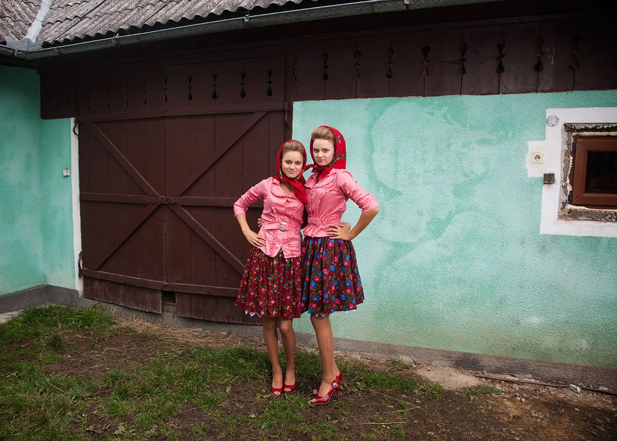Ileana and Valerica, Sirbi, Maramures, 2013