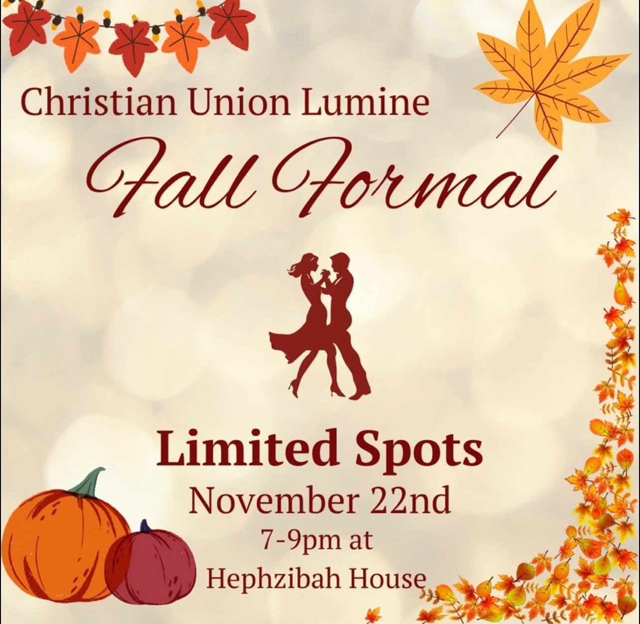 Ever went to a Christian party? Well it&rsquo;s gonna be as lit as the Light of the World who lives in us! Invite your friends as it will be a wholesome time of dancing, food, pictures, and of course, fellowship! RSVP with the link in bio!