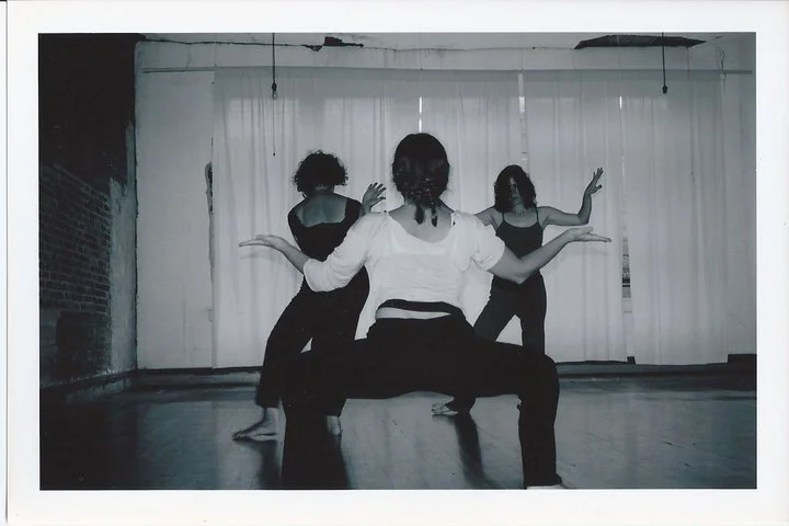 Mettler-based group dance improvisation at the Neighborhood Studio in Marshall on Main Street.